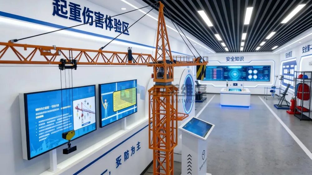 通过动画、图文、语音及3D交互模型,围绕门式、塔式与汽车起重机进行功