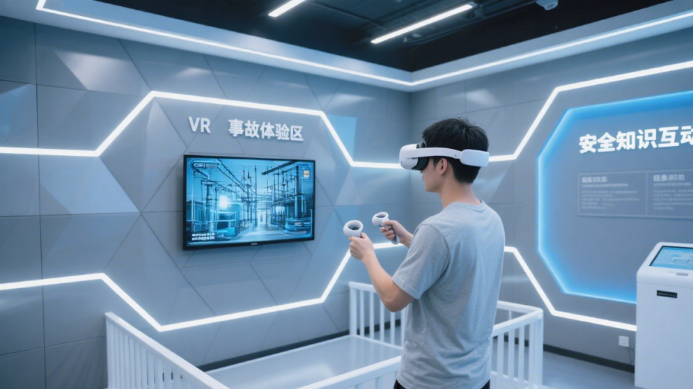 重点针对电力行业生产过程中的高风险场景进行VR事故还原体验，通过沉浸