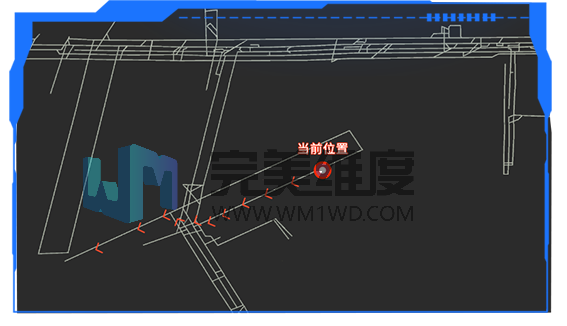 图16:孪生仿真驾驶系统右侧数字地图与导航信息视图