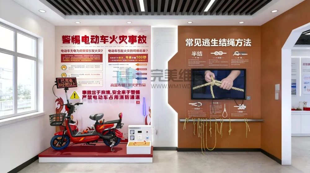 通过真实模拟电动车短路场景,直观展示火灾发生的过程和危害,让居民深刻