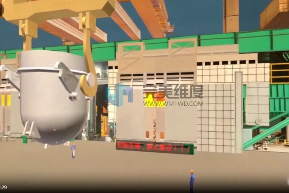 学员佩戴VR设备,沉浸式体验铝液爆炸、高温烫伤、维修触电、动火作业爆