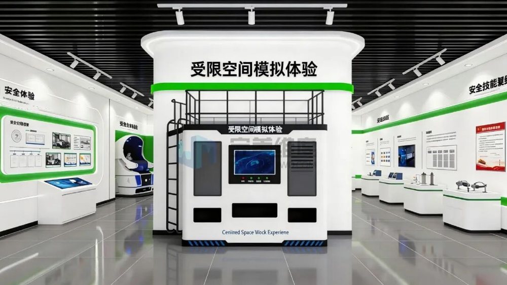 除VR虚拟仿真培训外,我们还提供有限空间实训系统、个体防护装备实操等