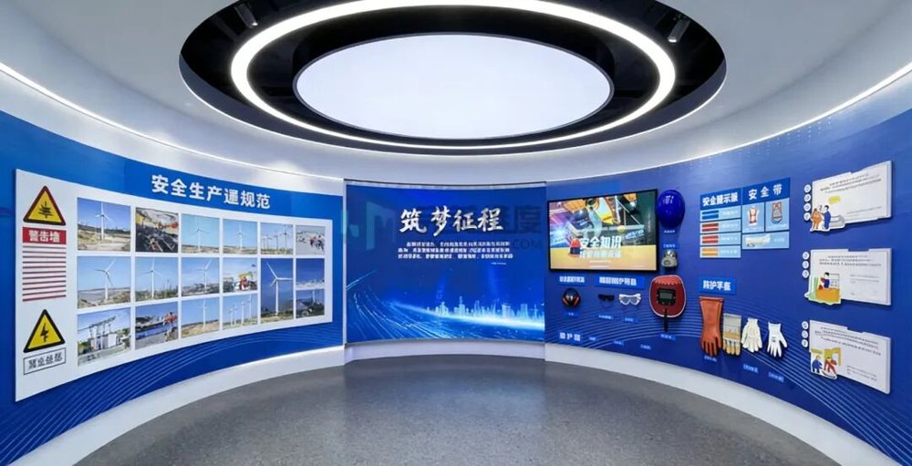安全体验馆的入口,让安全意识从踏入场馆的第一刻起,就直达心底
