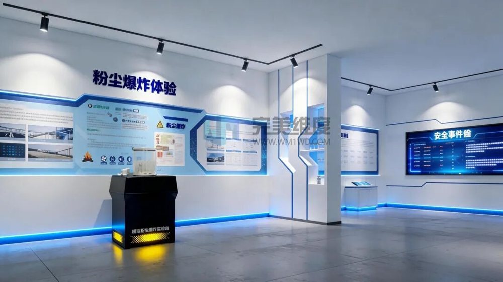 在简壁内部模拟粉尘爆炸场景，观众可以清晰地看到爆炸过程，提升实验操作
