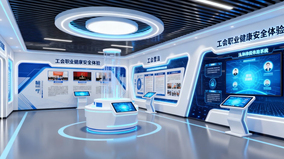 作为安全之旅的起点，本区域旨在构建参观者对法律法规与安全重要性的基础