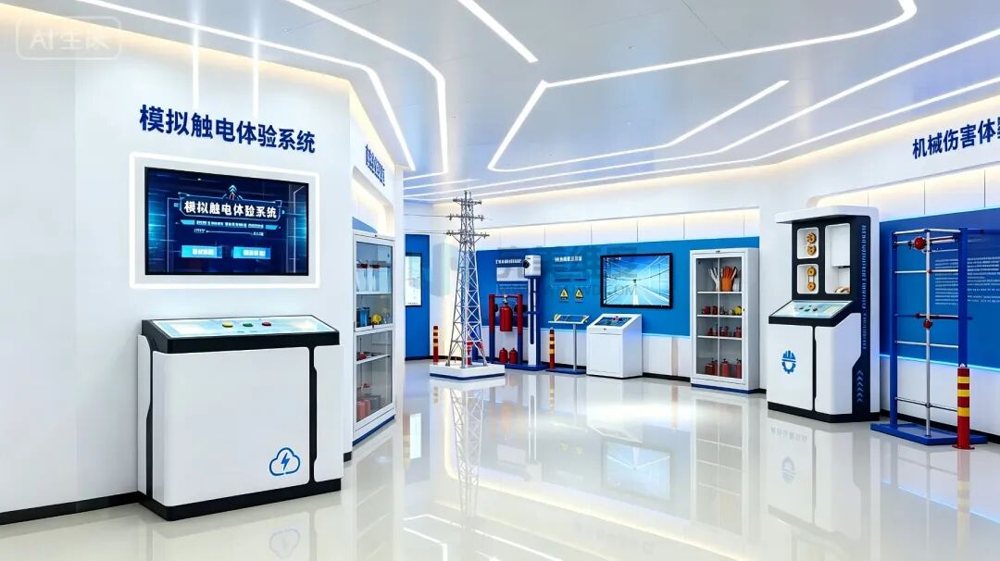 模拟杆塔接地挂环、临时接地极,强化员工正确作业的操作顺序,训练连接可