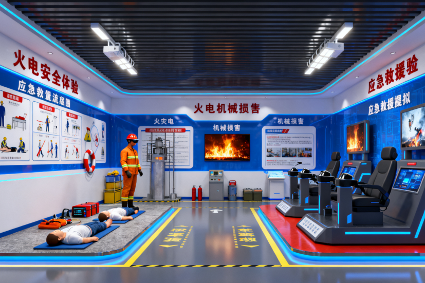 核心体验模块:应急救援厅