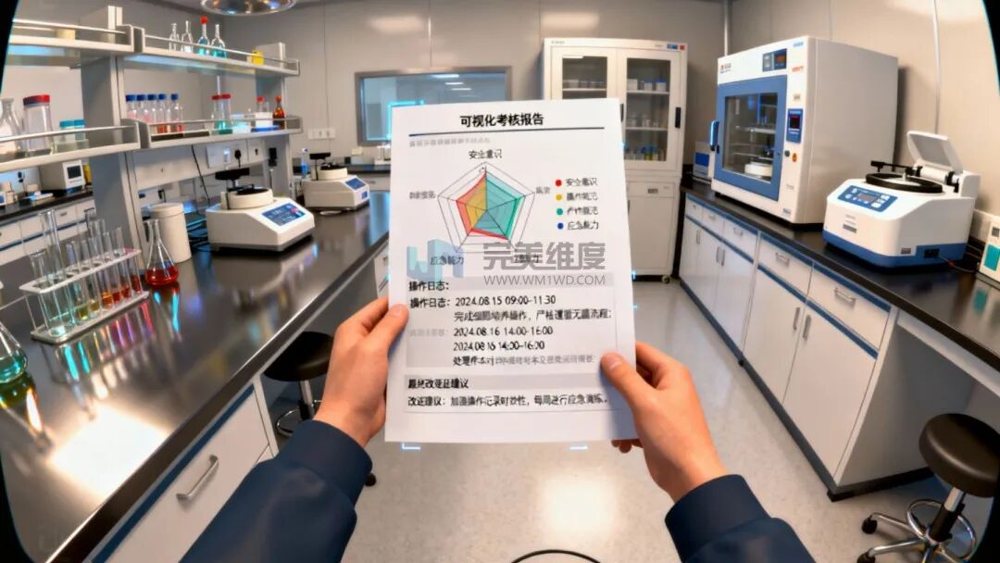 通过知识问答、场景模拟等内容随机生成考核场景,综合检验参训者的知识、