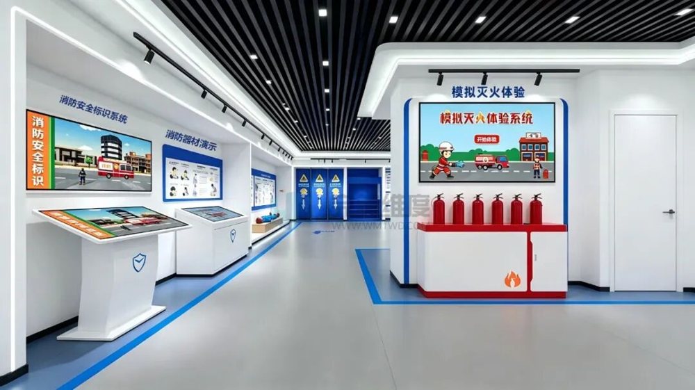 消防与泄漏处置体验区