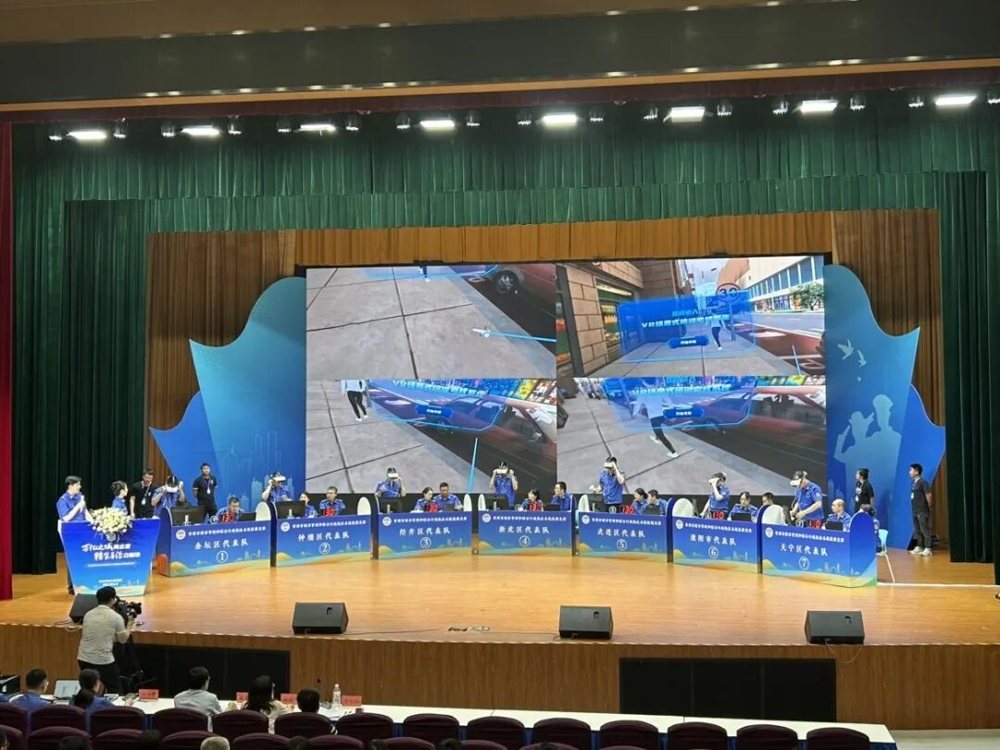 针对本次比赛设计，完美维度紧抓城市管理领域执法重点，通过VR技术虚拟