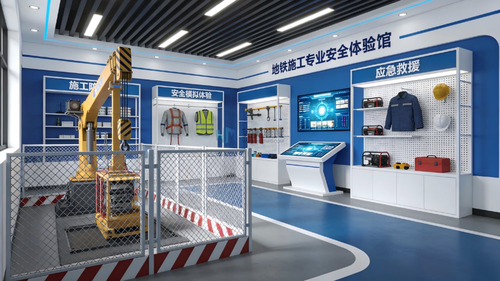 产品包含齿轮、挤压、皮带三大伤害模块,让体验者可以真实了解机械伤害带